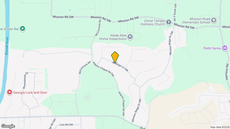 31 Vinnings Ln SW Map and Location Details