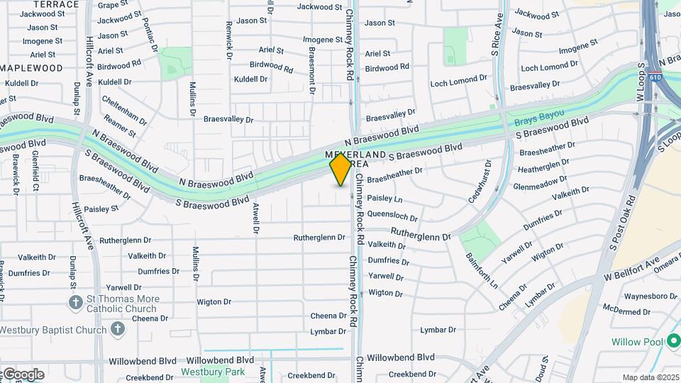 9703 Oasis Dr Map and Location Details