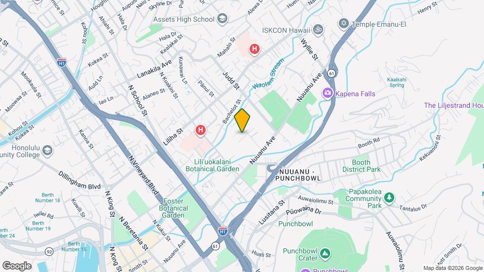 1926 Huina St Map and Location Details