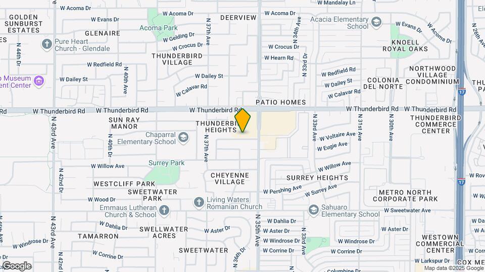 3526 W Voltaire Ave Mapa y Detalles de la Ubicación
