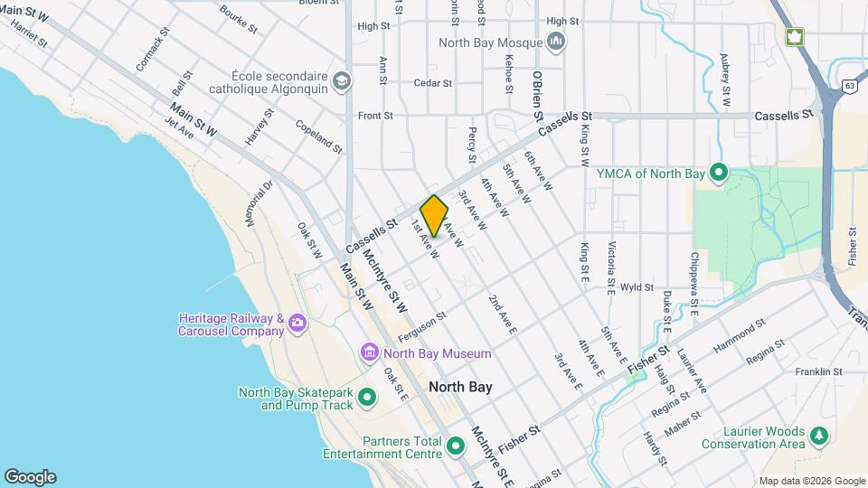 204 1st Ave W Map and Location Details