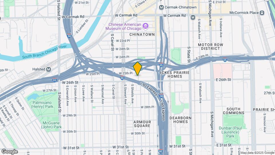 2546-2548 S Princeton Ave Map and Location Details