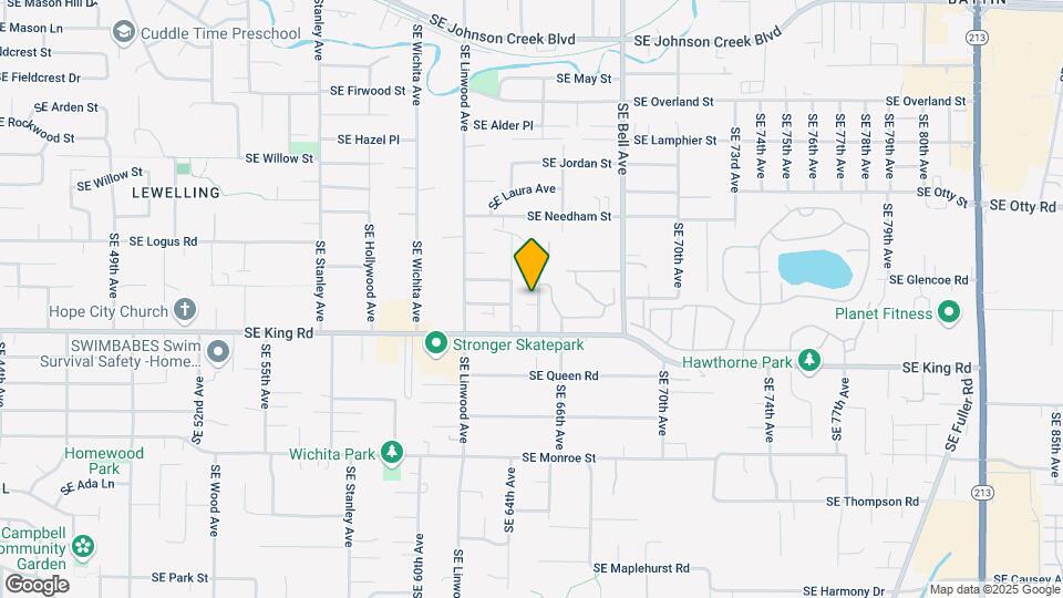 10181-10205 SE 65th Ave Map and Location Details