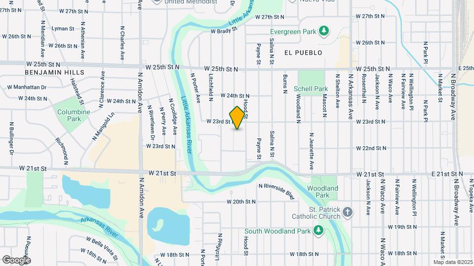 2364 N Garland Ave Map and Location Details