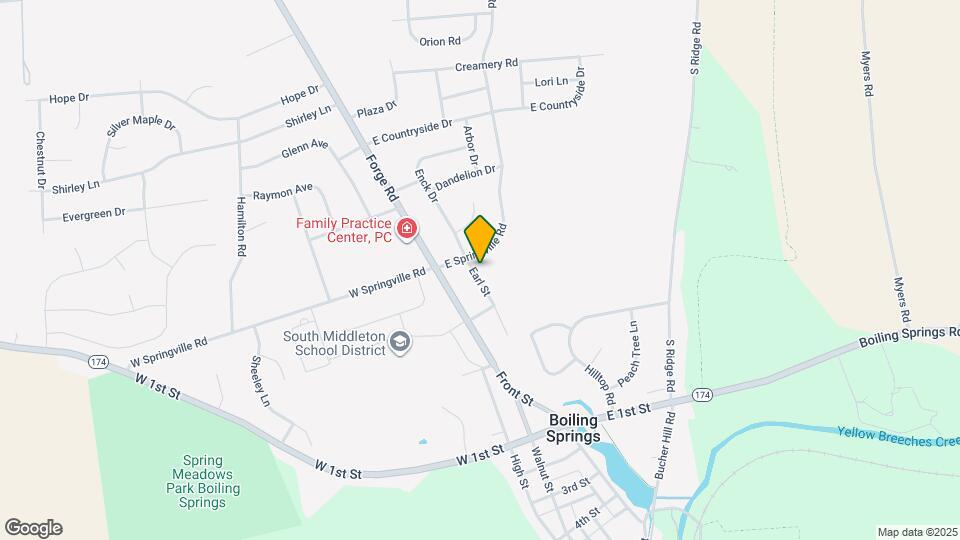 109 Earl St Map and Location Details