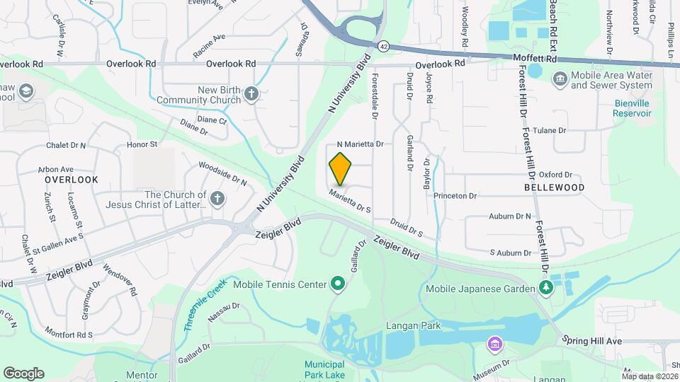 5250 Marietta Dr S Map and Location Details