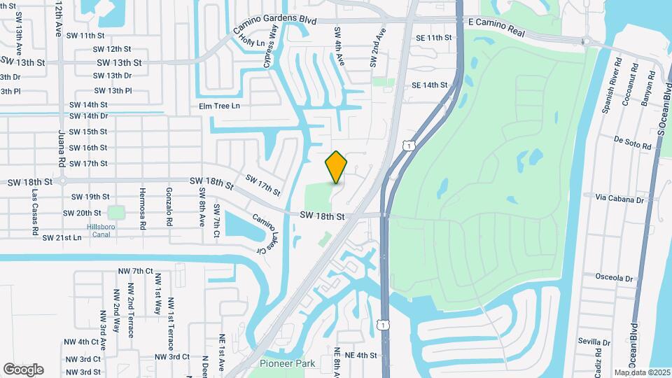 1755 SW 4th Ave Map and Location Details