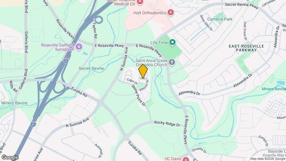 6025 Palermo Way Map and Location Details