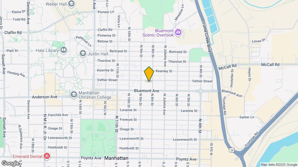 809 Vattier Street Map and Location Details