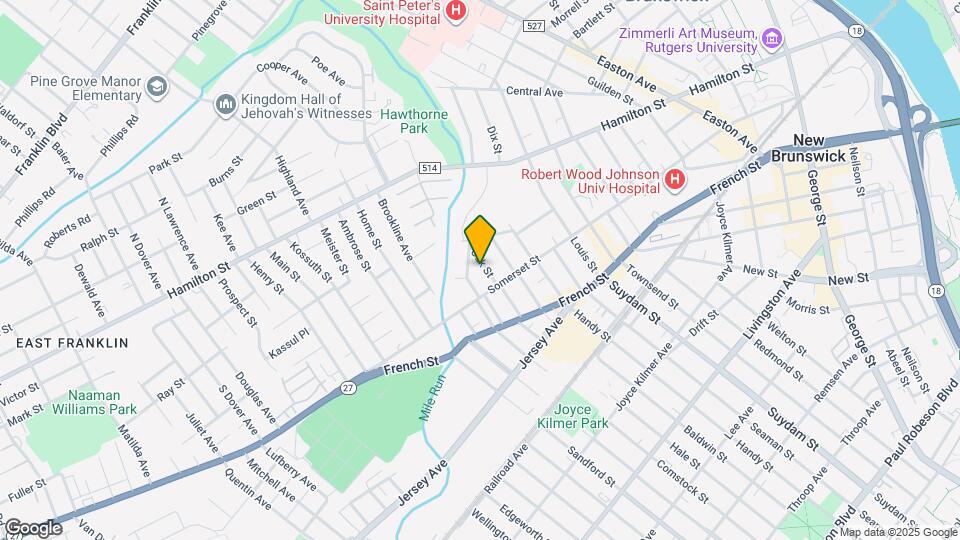 14 Oak St Map and Location Details