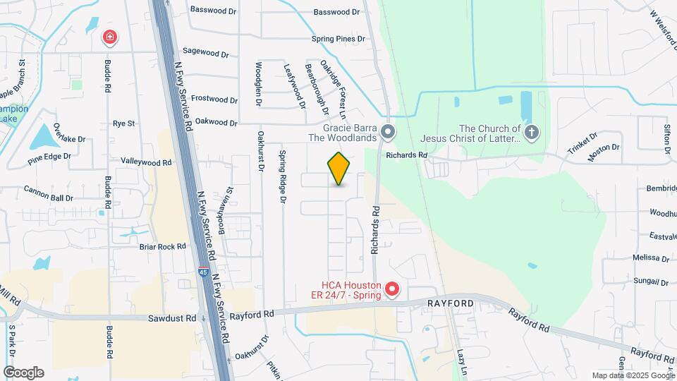 510 Carson Ridge Dr Map and Location Details