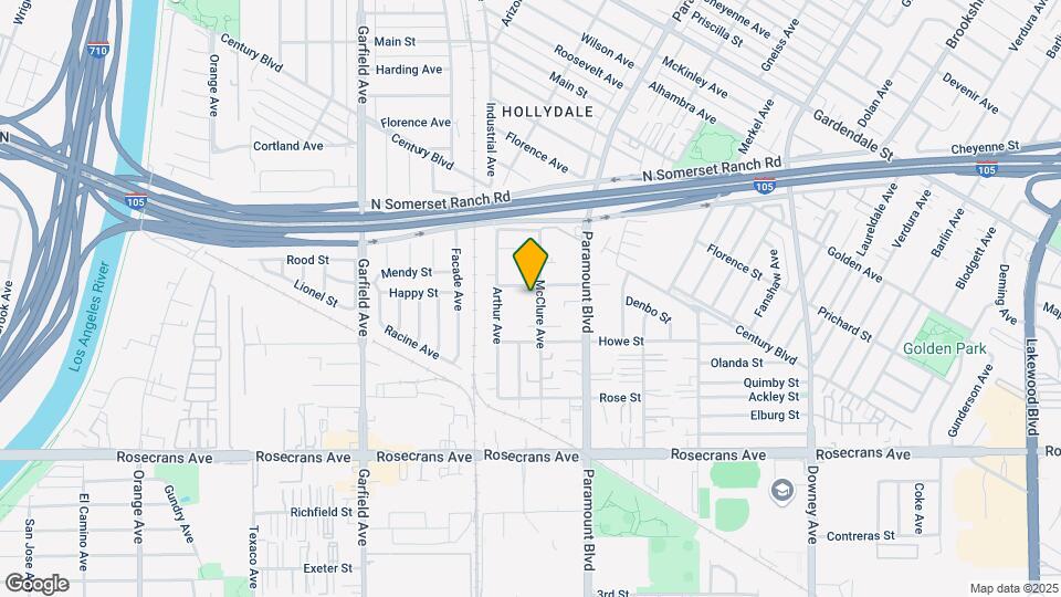 13913 Mcclure Ave Map and Location Details