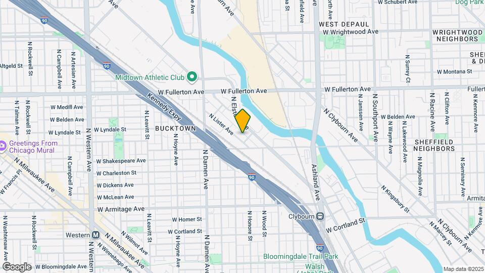 2231 N Lister Ave Map and Location Details
