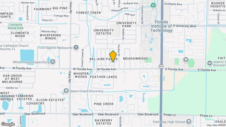 3480 Fan Palm Blvd Mapa y Detalles de la Ubicación