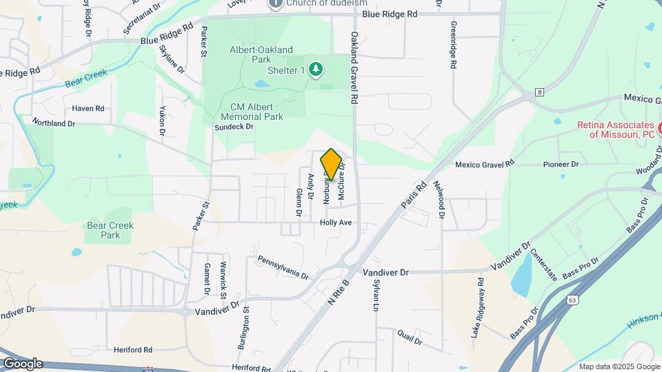 2600 Norbury Dr Map and Location Details