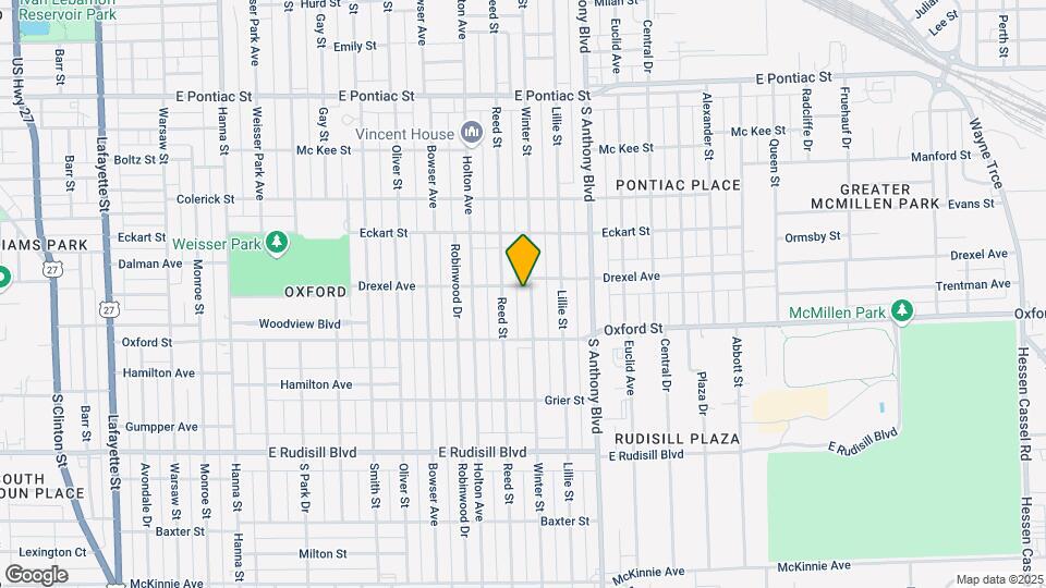 3306 Winter St Map and Location Details
