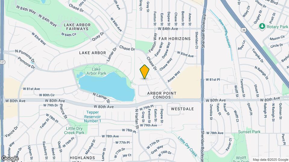 5784 W 81st Cir Map and Location Details