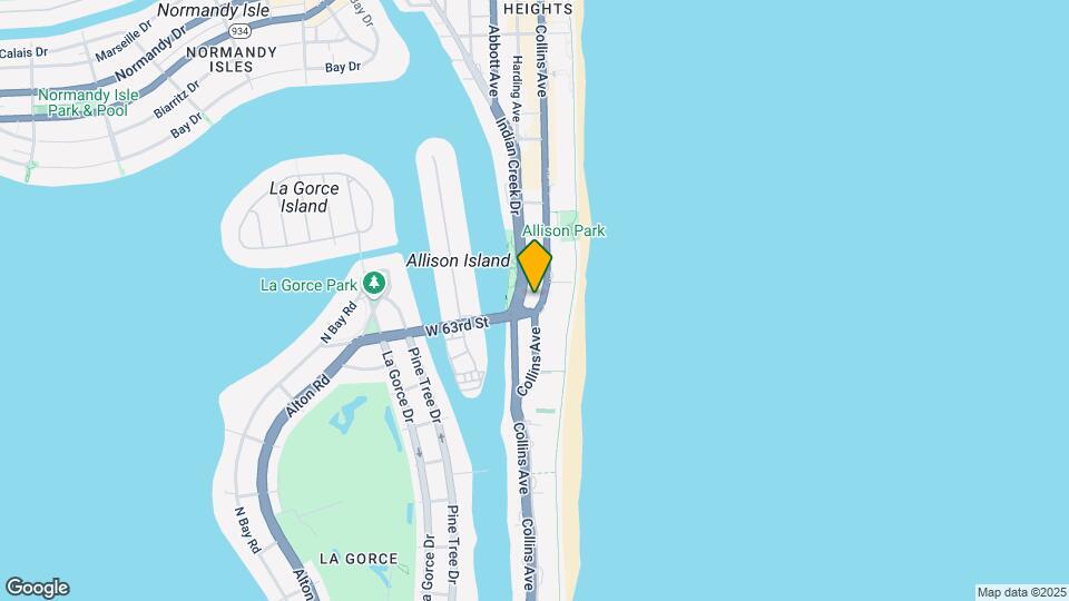 6300 Collins Ave Map and Location Details