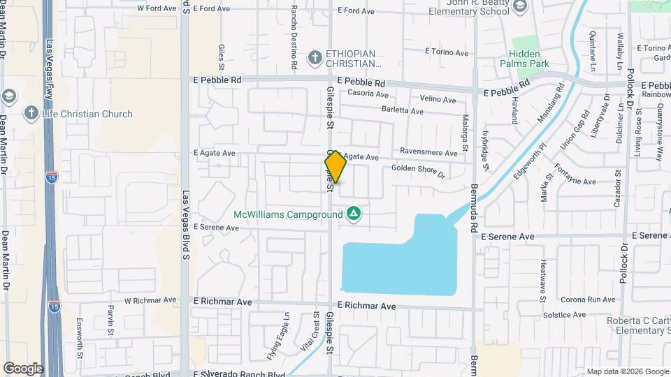 9195 Briarthorne St Map and Location Details