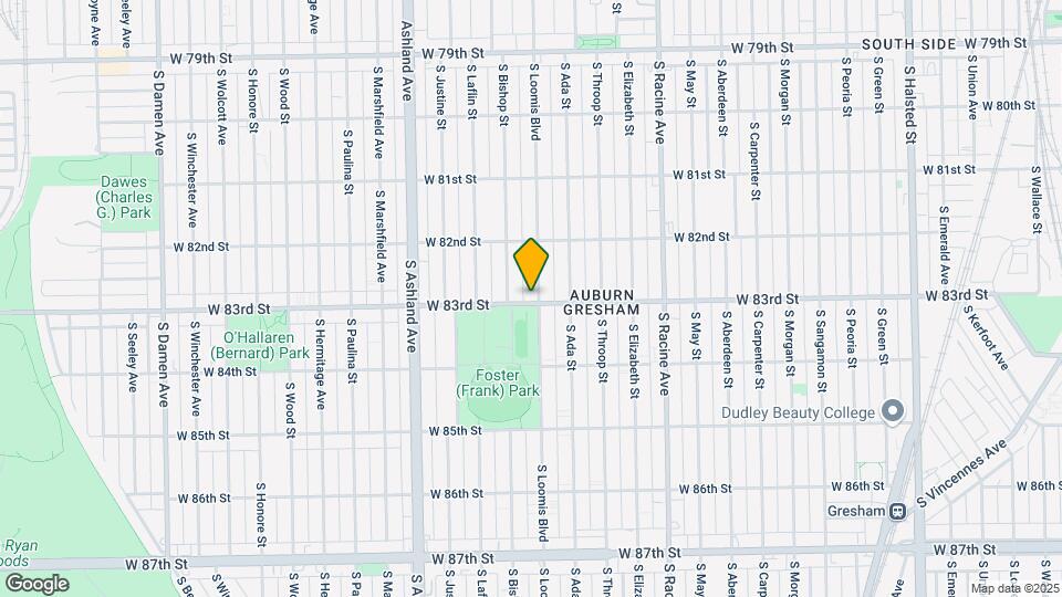 8256 S Loomis Blvd Mapa y Detalles de la Ubicación