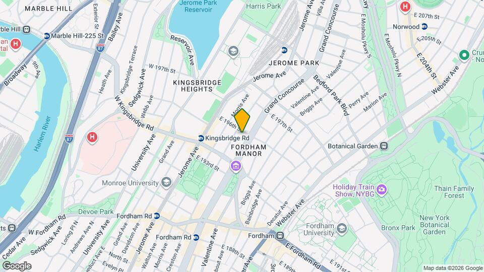 2715 Grand Concourse Mapa y Detalles de la Ubicación