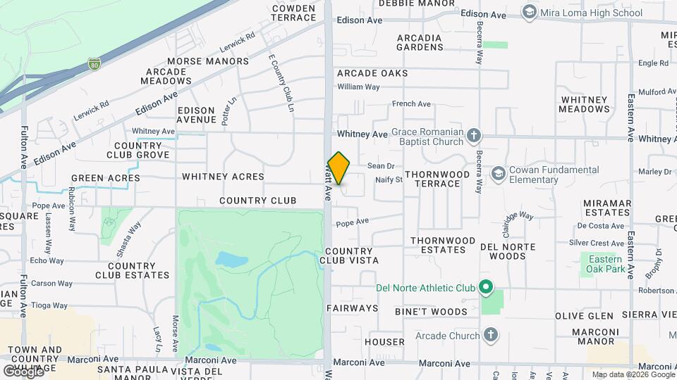 3621 Larchmont Square Ln Map and Location Details