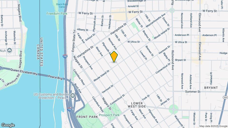 214 Rhode Island St-Unit -1 Map and Location Details