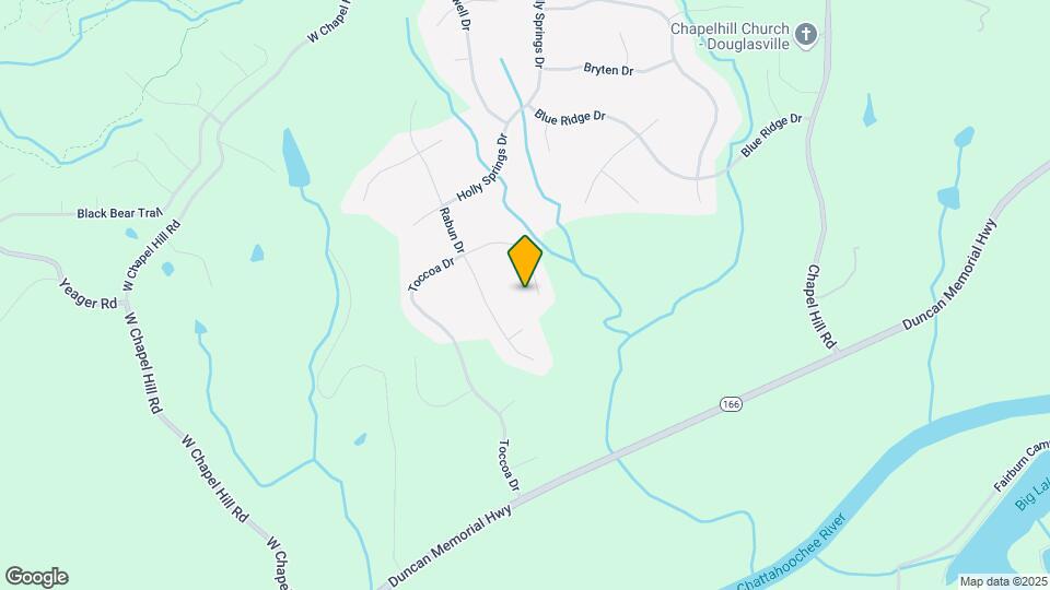 5575 Toccoa Dr Map and Location Details