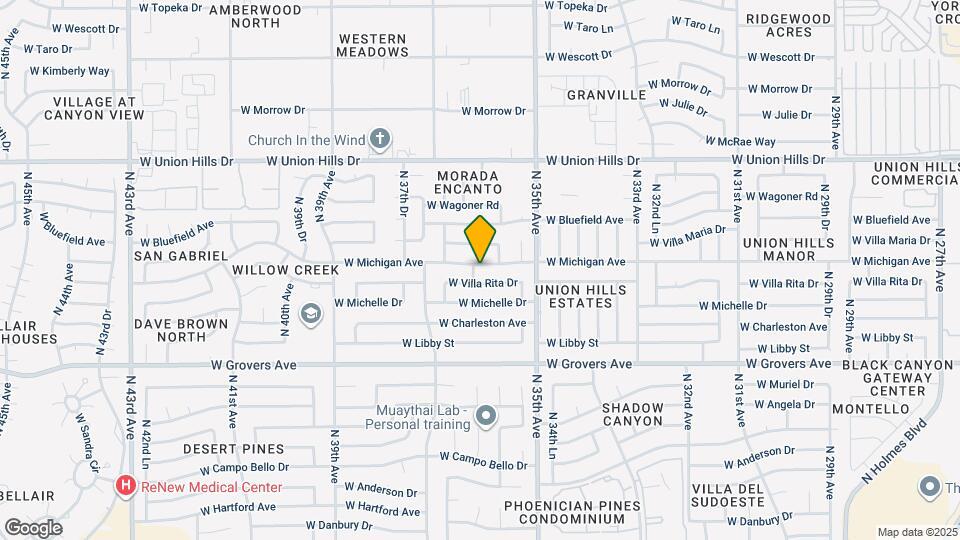 3607 W Michigan Ave Mapa y Detalles de la Ubicación