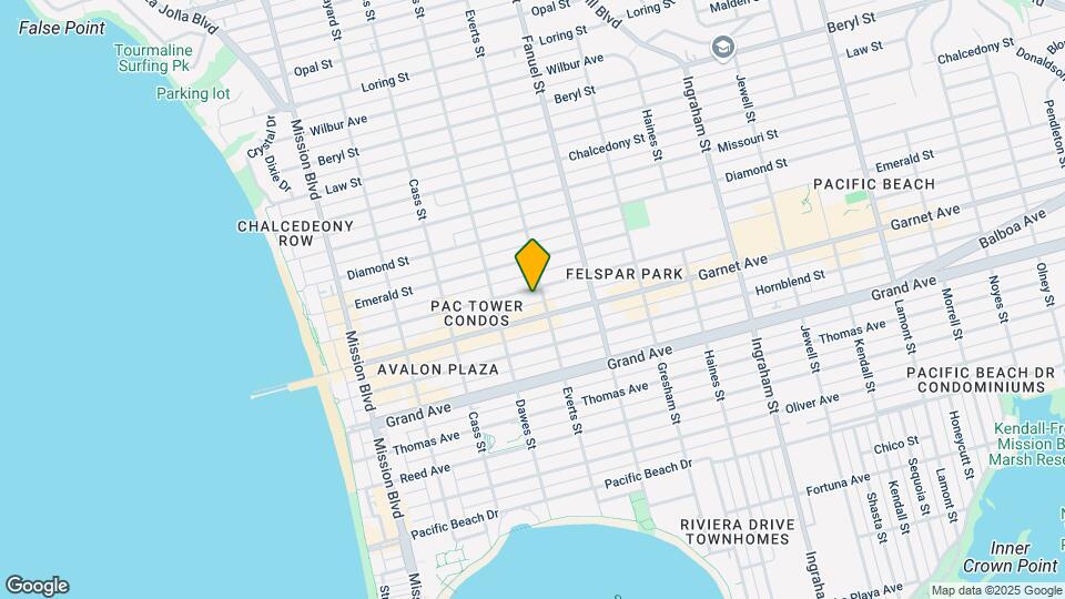 1163 Felspar St, Unit 1163 Mapa y Detalles de la Ubicación