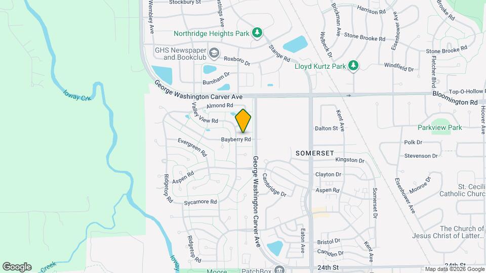 2917 Bayberry Rd Mapa y Detalles de la Ubicación