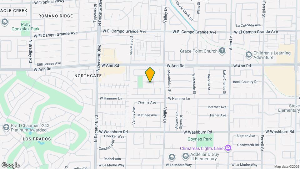 4347 Sunrise Shores Ave Map and Location Details