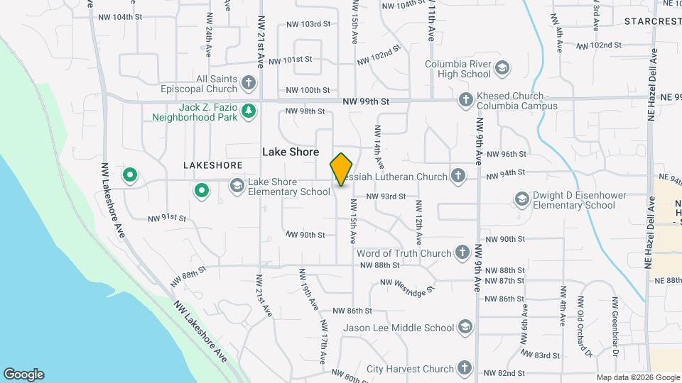 9305 NW 17th Ave Map and Location Details