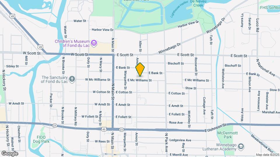 367 Amory St, Unit Upper Map and Location Details