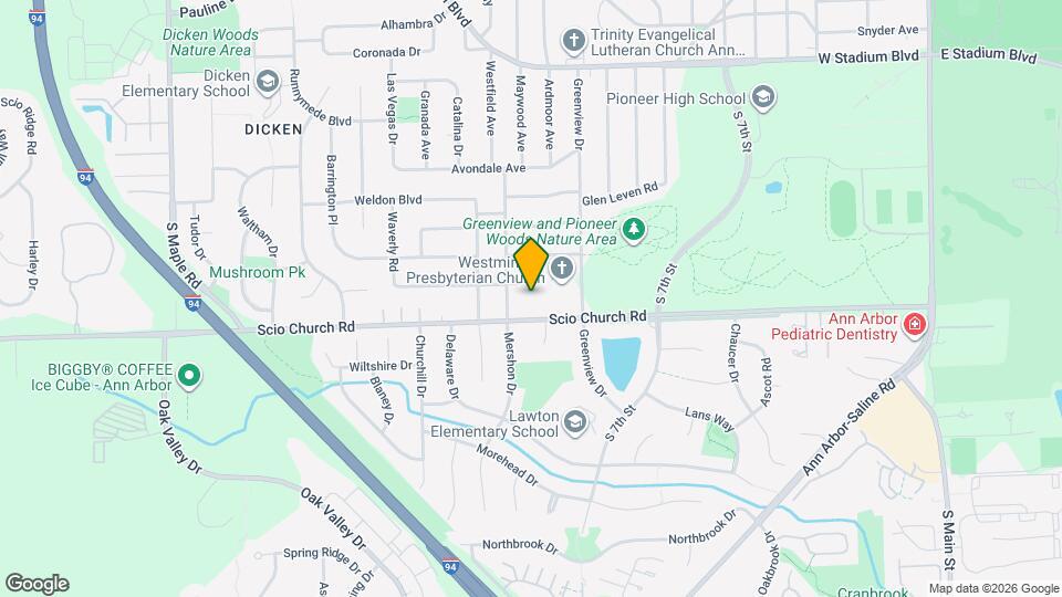 1525 Hanover Ct Mapa y Detalles de la Ubicación