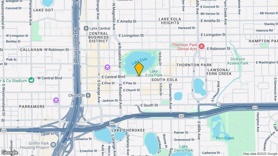330 E Central Blvd Mapa y Detalles de la Ubicación