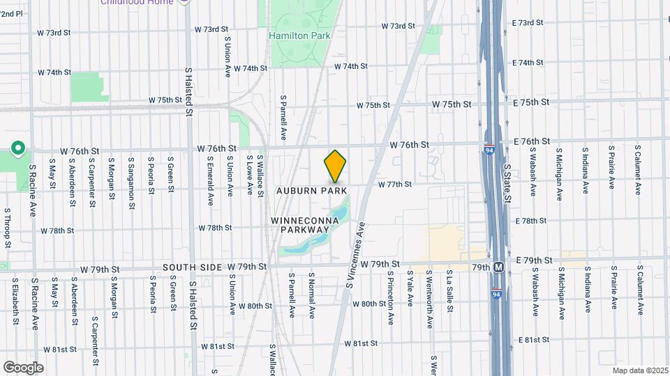 7701 S Eggelston St Mapa y Detalles de la Ubicación