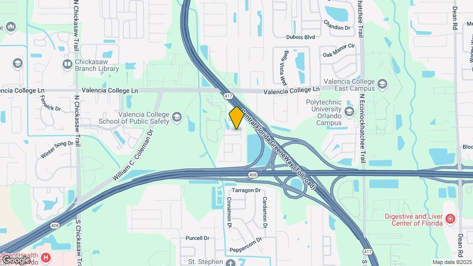 8629 Claiborne Ct Map and Location Details