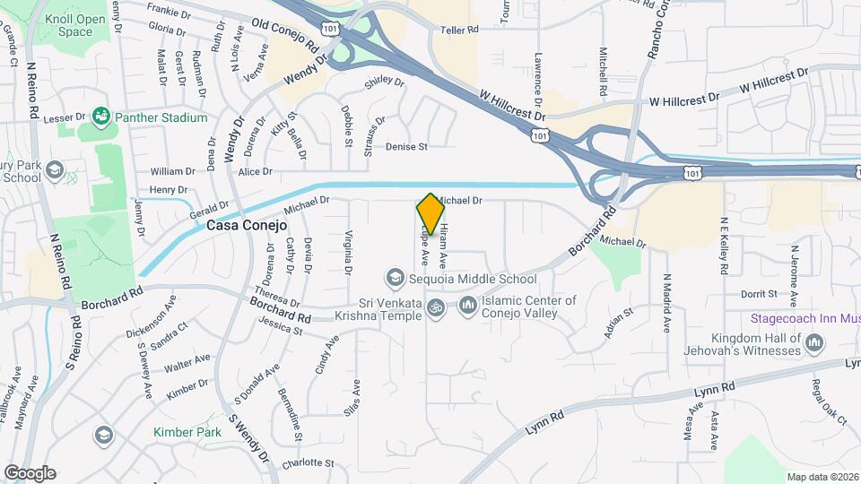 222 Lupe Ave Map and Location Details