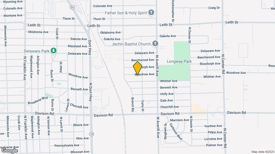 3144 Woodrow Ave Mapa y Detalles de la Ubicación