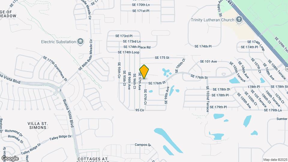 9735 SE 176th St Mapa y Detalles de la Ubicación