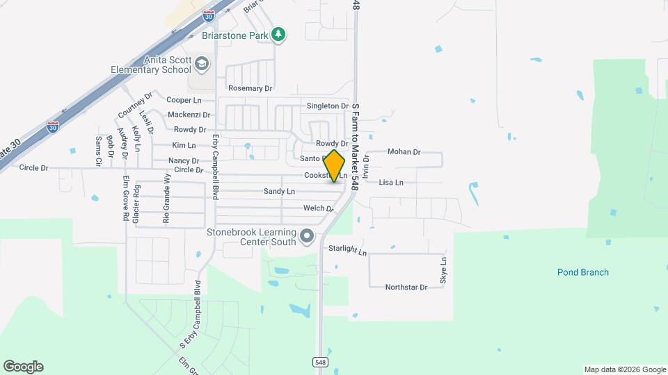 120 Sandy Ln Mapa y Detalles de la Ubicación