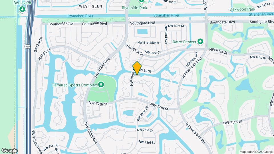 9599 Weldon Cir Map and Location Details