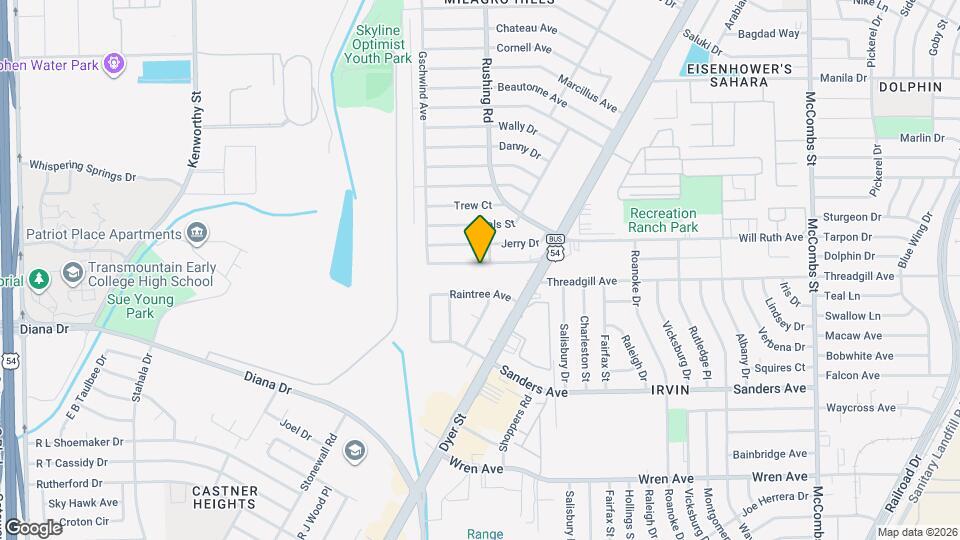 5120 Antonio Ave Map and Location Details