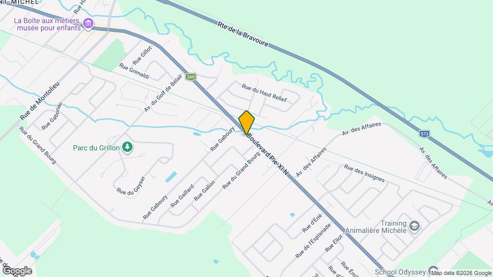 1487 Pie-XI Boul N Map and Location Details