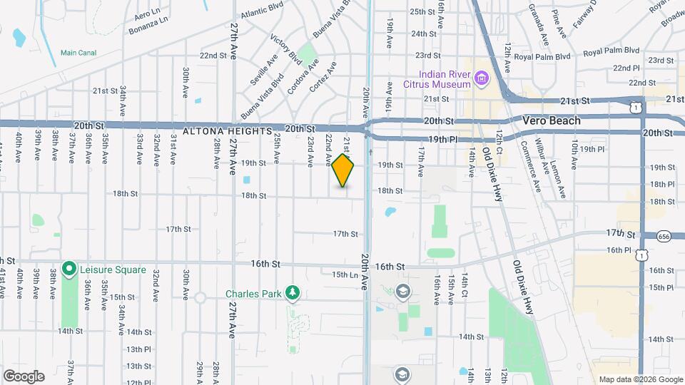 1809 21st Ave Map and Location Details