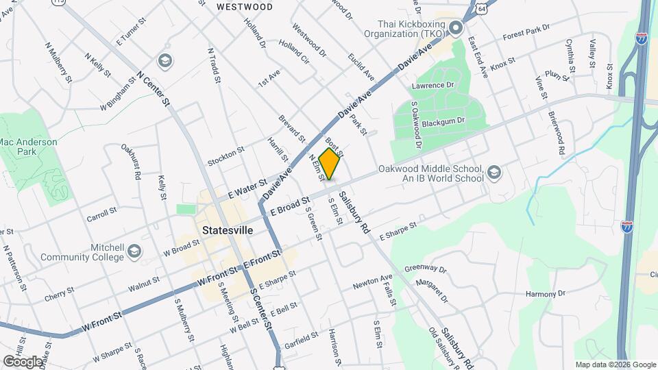 401 E Broad St, Unit unit 3 Mapa y Detalles de la Ubicación