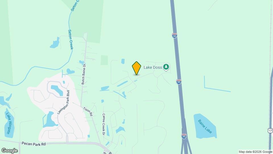 15805 Twin Creek Dr Map and Location Details