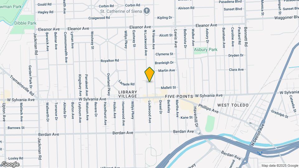 4114 N Lockwood Ave Map and Location Details