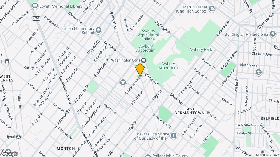 546 E Tulpehocken St Map and Location Details